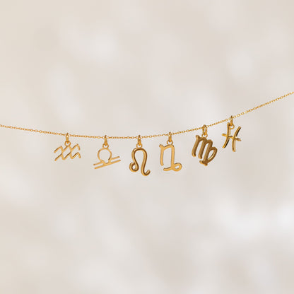 Wassermann Zodiac Charm