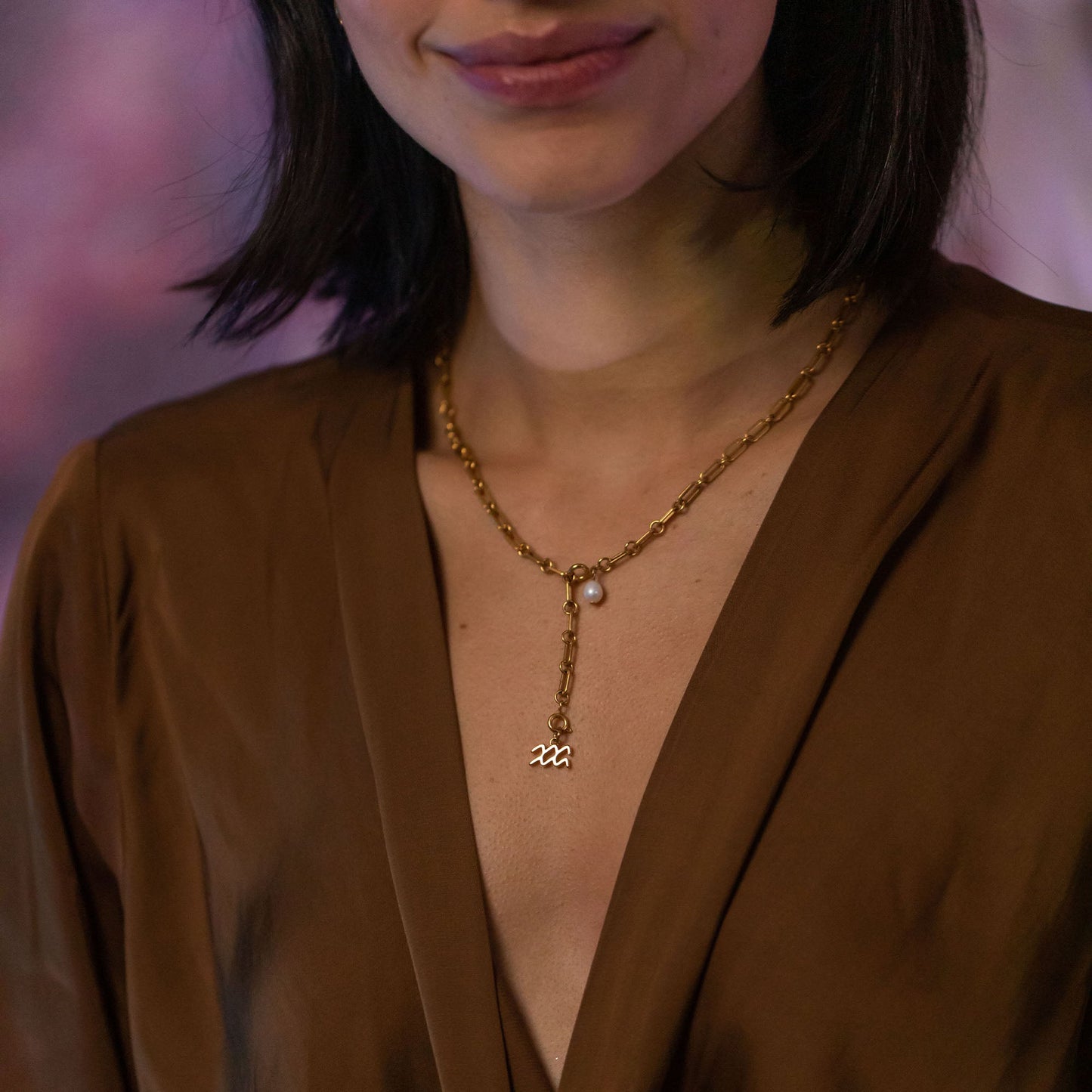 Wassermann Zodiac Charm